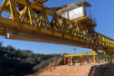 Transporte de vigas para pontes da Rodovia dos Minérios segue até o dia 22 