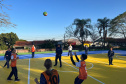 Governo do Paraná inicia projeto-piloto de instalação de pisos em quadras esportivas em Jandaia do Sul