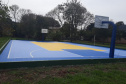 Governo do Paraná inicia projeto-piloto de instalação de pisos em quadras esportivas em Jandaia do Sul