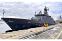 Navio-patrulha Maracanã atraca no Porto de Paranaguá