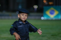 Governador Carlos Massa Ratinho Junior participa da cerimônia que marca a conclusão do treinamento dos novos policiais militares.