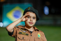 Governador Carlos Massa Ratinho Junior participa da cerimônia que marca a conclusão do treinamento dos novos policiais militares.