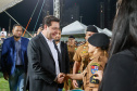 Governador Carlos Massa Ratinho Junior participa da cerimônia que marca a conclusão do treinamento dos novos policiais militares.