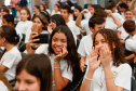 Governador entrega nova escola Maria Loiola Guimarães que tem capacidade para 900 alunos, em Ortigueira. Foto: Gabriel Rosa/AEN