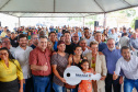 Governador Carlos Massa Ratinho Jr inaugura 240 apartamentos, dos quais 166 receberam subsídio do Governo do Estado, totalizando R$ 2,5 milhões de investimento.