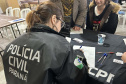 PCPR na Comunidade oferece serviços de polícia judiciária para a população de Palmeira