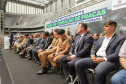 Curitiba, 12 de setembro de 2023 - O governador Carlos Massa Ratinho Jr. participa da formatura de soldados da Polícia Militar do Paraná na Ligga Arena.