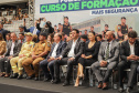 Curitiba, 12 de setembro de 2023 - O governador Carlos Massa Ratinho Jr. participa da formatura de soldados da Polícia Militar do Paraná na Ligga Arena.