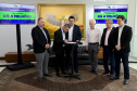 Governador Carlos Massa Ratinho Jr assina liberação de recursos para prefeituras do paraná/Projeto Asfalto Novo Vida Nova - 