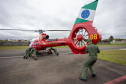 Ratinho Junior autoriza envio de aeronave para ajudar vítimas das chuvas no Rio Grande do Sul