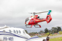 Ratinho Junior autoriza envio de aeronave para ajudar vítimas das chuvas no Rio Grande do Sul