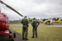 Ratinho Junior autoriza envio de aeronave para ajudar vítimas das chuvas no Rio Grande do Sul