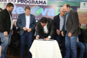 inauguração de mais um sistema para a produção de biogás e biometano, instalado na Granja Angst, em Toledo, no Oeste do Paraná. 