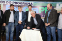  inauguração de mais um sistema para a produção de biogás e biometano, instalado na Granja Angst, em Toledo, no Oeste do Paraná. 