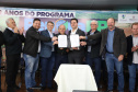  inauguração de mais um sistema para a produção de biogás e biometano, instalado na Granja Angst, em Toledo, no Oeste do Paraná. 