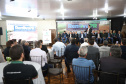 inauguração de mais um sistema para a produção de biogás e biometano, instalado na Granja Angst, em Toledo, no Oeste do Paraná. 