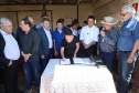  inauguração de mais um sistema para a produção de biogás e biometano, instalado na Granja Angst, em Toledo, no Oeste do Paraná. 