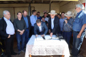  inauguração de mais um sistema para a produção de biogás e biometano, instalado na Granja Angst, em Toledo, no Oeste do Paraná. 
