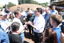  inauguração de mais um sistema para a produção de biogás e biometano, instalado na Granja Angst, em Toledo, no Oeste do Paraná. 