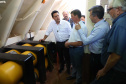  inauguração de mais um sistema para a produção de biogás e biometano, instalado na Granja Angst, em Toledo, no Oeste do Paraná. 