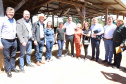  inauguração de mais um sistema para a produção de biogás e biometano, instalado na Granja Angst, em Toledo, no Oeste do Paraná. 