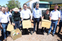  inauguração de mais um sistema para a produção de biogás e biometano, instalado na Granja Angst, em Toledo, no Oeste do Paraná. 