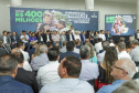 Curitibam 25 de setembro de 2023 - O governador Carlos Massa Ratinho Jr. realiza encontro com prefeitos e entrega mais de R$ 400 milhões em melhorias às cidades paranaenses.