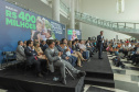 Curitibam 25 de setembro de 2023 - O governador Carlos Massa Ratinho Jr. realiza encontro com prefeitos e entrega mais de R$ 400 milhões em melhorias às cidades paranaenses.