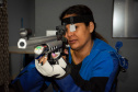 Paratletas militares de tiro esportivo de ar treinam na Base SO E Lo ndrina e participam de Campeonato Brasileiro