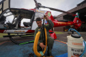 Ratinho Junior autoriza envio de aeronave para ajudar vítimas das chuvas no Rio Grande do Sul