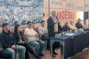 Assinatura agora de convênio para pavimentação de estrada rural em Vitorino.