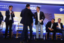 O governador Carlos Massa Ratinho Junior participou nesta terça-feira (19) do evento de início das obras de ampliação do Aeroporto Internacional de Foz do Iguaçu – Cataratas, no Oeste