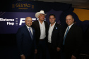 O governador Carlos Massa Ratinho Junior participou nesta segunda-feira (23) da posse do novo presidente da Federação das Indústrias do Paraná (Fiep), Edson Vasconcelos.