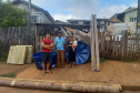 Moradores comemoram doação de caixas d'água em Arapoti e Carambeí 