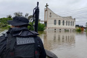 Policiais da Patrulha Costeira e do BPFRON estão reforçando o policiamento em União da Vitória