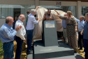 Dia Nacional do Plantio Direto, em Rolândia, com inauguração de busto de Herbert Bartz.