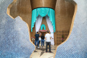 Com o maior monumento dedicado a Nossa Senhora Aparecida na América Latina, Itaipulândia recebe milhares de romeiros no Dia da Padroeira.