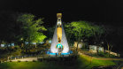 Com o maior monumento dedicado a Nossa Senhora Aparecida na América Latina, Itaipulândia recebe milhares de romeiros no Dia da Padroeira.