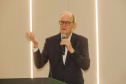 O governador Carlos Massa Ratinho Junior exaltou novamente a importância das cooperativas para a economia do Paraná durante a inauguração da nova sede administrativa do Sicredi em Palotina
