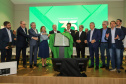 O governador Carlos Massa Ratinho Junior exaltou novamente a importância das cooperativas para a economia do Paraná durante a inauguração da nova sede administrativa do Sicredi em Palotina