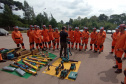 CBMPR apresenta técnicas de salvamento veicular a bombeiros do Maranhão