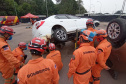 CBMPR apresenta técnicas de salvamento veicular a bombeiros do Maranhão