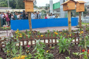Inaugurado primeiro Jardim de Água e Mel da Sanepar em parceria com a prefeitura de Colombo