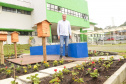 Inaugurado primeiro Jardim de Água e Mel da Sanepar em parceria com a prefeitura de Colombo