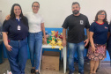 Em Foz do Iguaçu, Polícia Penal realiza entrega de Amigurumis para ONG e Delegacia da Mulher
