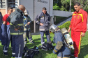 Bombeiros do Paraná encaram desafio solidário na 5ª Corrida do Fogo
