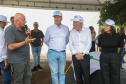 O governador em exercício Darci Piana participou nesta quinta-feira (23) da inauguração do Píer e do sistema Bioflocos da Alpha Fish, que iniciou em 2021 a produção de tilápia em tanques-rede em São Jorge D’Oeste, no Sudoeste do Estado.