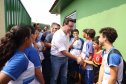 Governador entrega rede de esgoto, centro de convivência e moradias em Leópolis