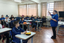 Sanepar realiza ações de sustentabilidade com estudantes em manancial de Bituruna