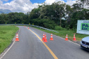 Estrada da Graciosa terá bloqueio também na segunda-feira para finalizar serviços 